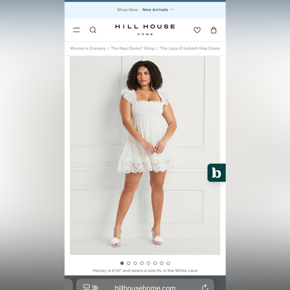 Hill House The Lace Elizabeth Nap Dress - Picture 4 of 5